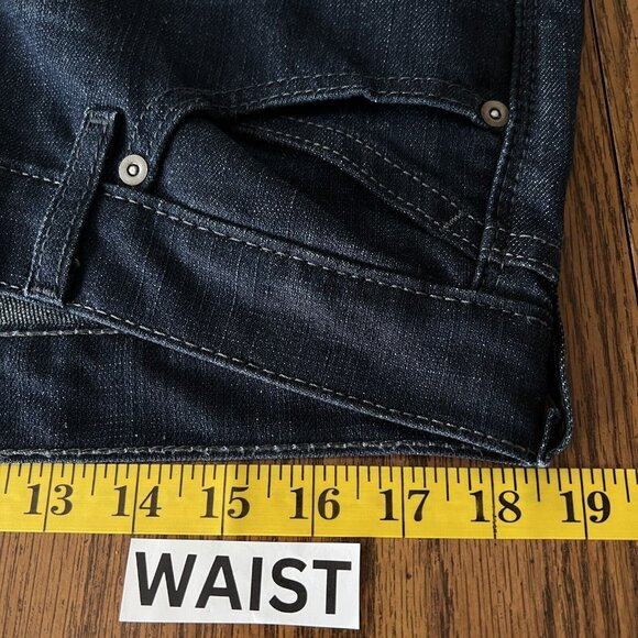 The Diva Women's Denim Jeans Size 14 Long Boot Cut Mid Rise Stretch Navy - Picture 8 of 11